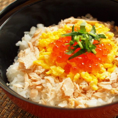 鮭いくら丼