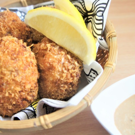 魚のメンチカツ