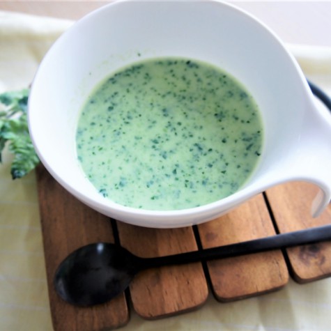 小松菜のとろとろポタージュ