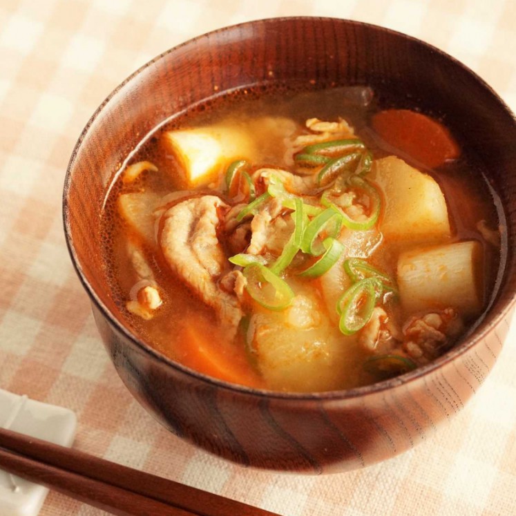 韓国風ピリ辛豚汁