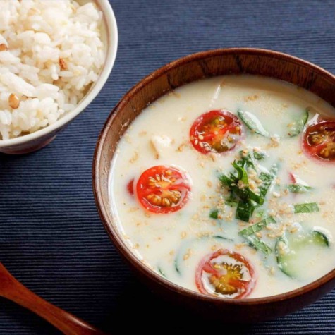 豆乳冷や汁風ご飯