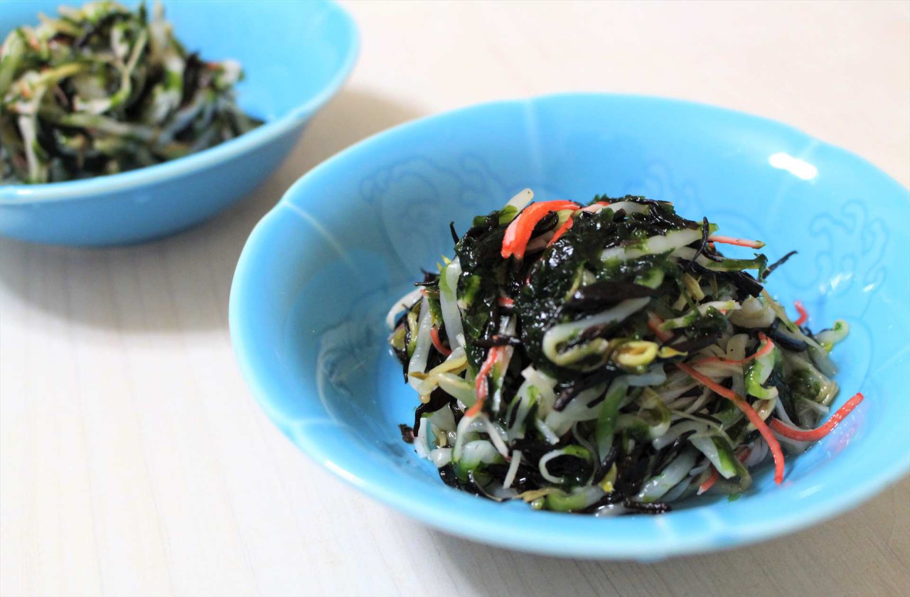 青海苔とひじきの酢の物の作り方 管理栄養士が解説