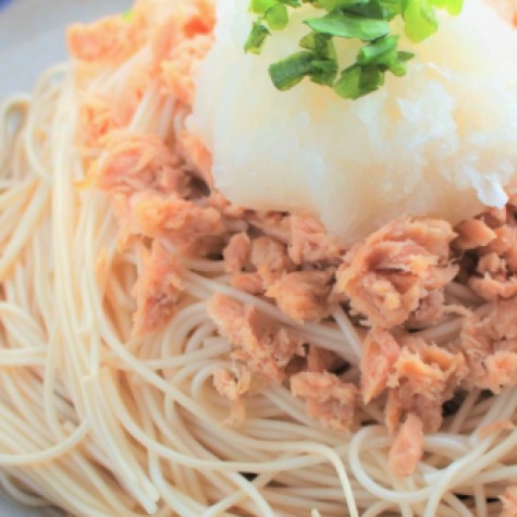 ツナおろしそうめん