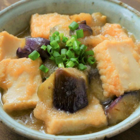 厚揚げとナスのみぞれ煮