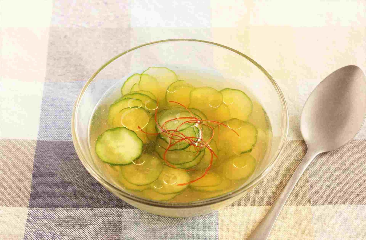きゅうりの冷製中華スープの作り方 管理栄養士が解説