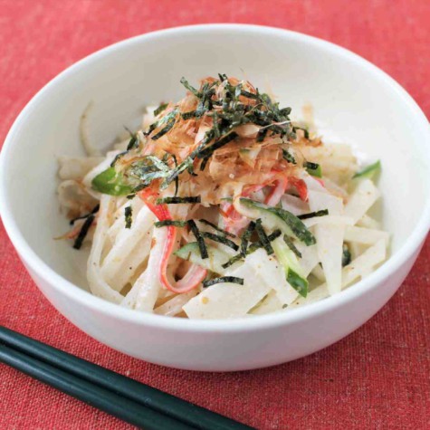 大根の和風マヨネーズ和え