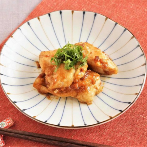 鶏肉の梅照り焼き