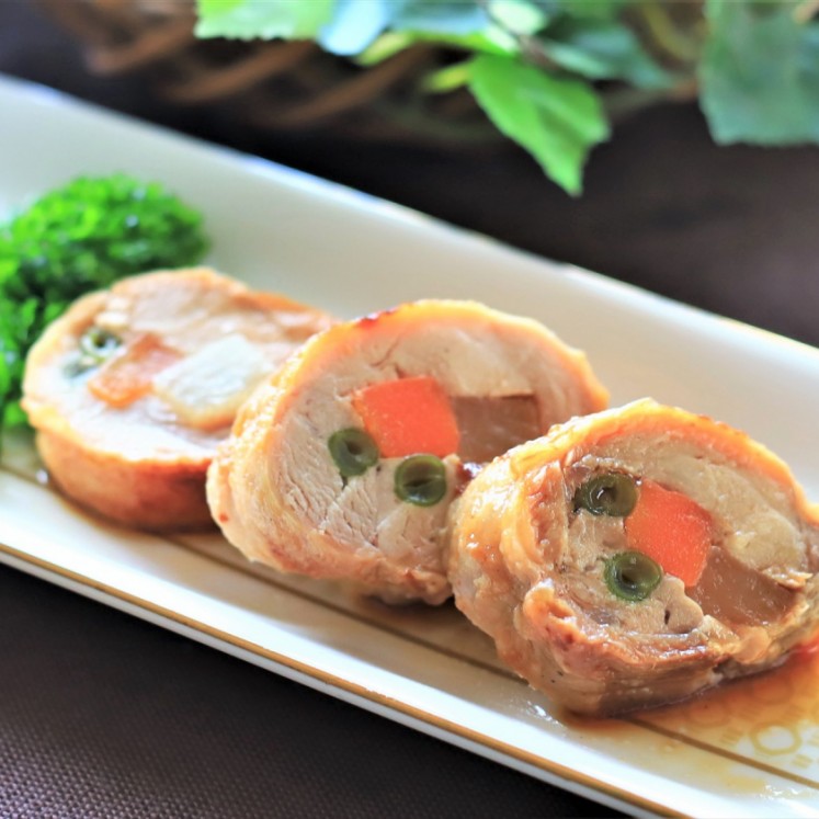 やわらかチキン野菜ロール