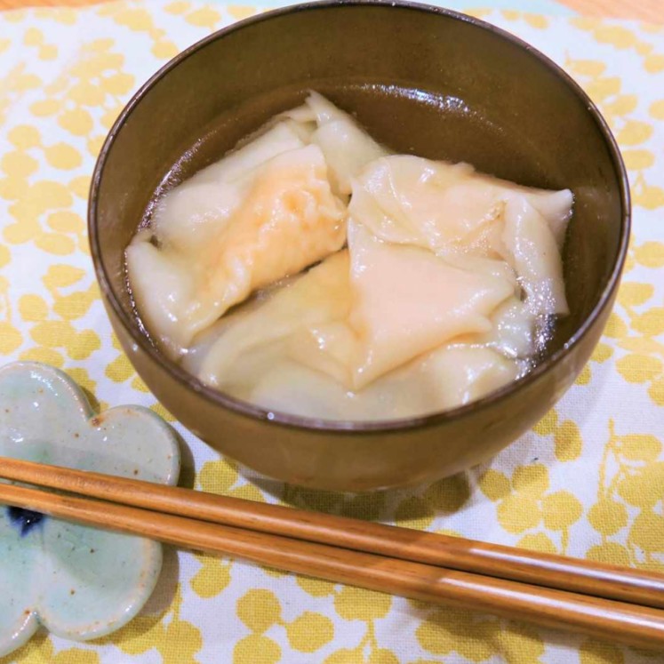 お豆腐ワンタンスープ