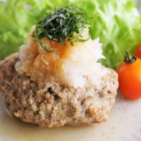 おろしポン酢のハンバーグ