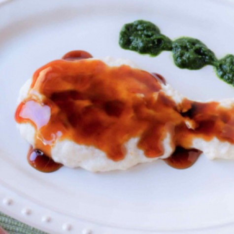 白身魚の照り焼き風