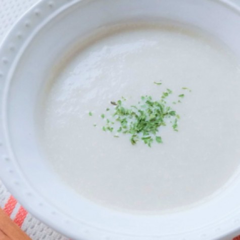 ごぼうと長ネギのポタージュ