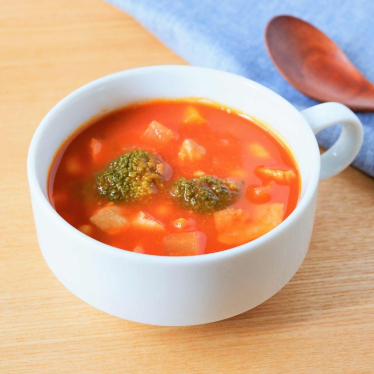 たっぷり野菜と大豆のスープ