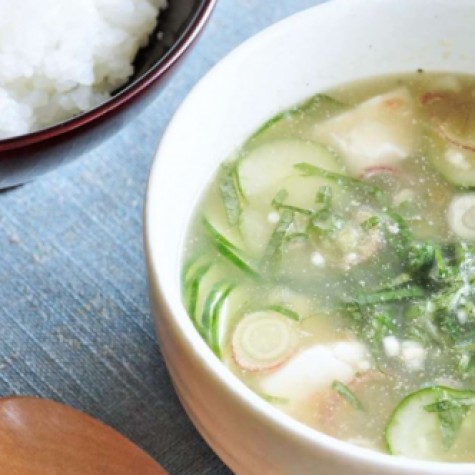 冷や汁ごはん